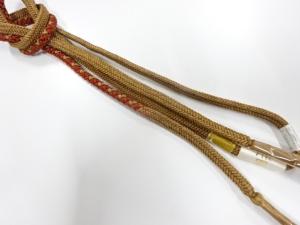 未使用品　正絹　手組帯締め